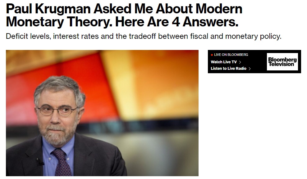 PAUL KRUGMAN, STEPHANIE KELTON E DONALD TRUMP: quando la verità economica non ha colore politico PAUL KRUGMAN, STEPHANIE KELTON E DONALD TRUMP: quando la verità economica non ha colore politico