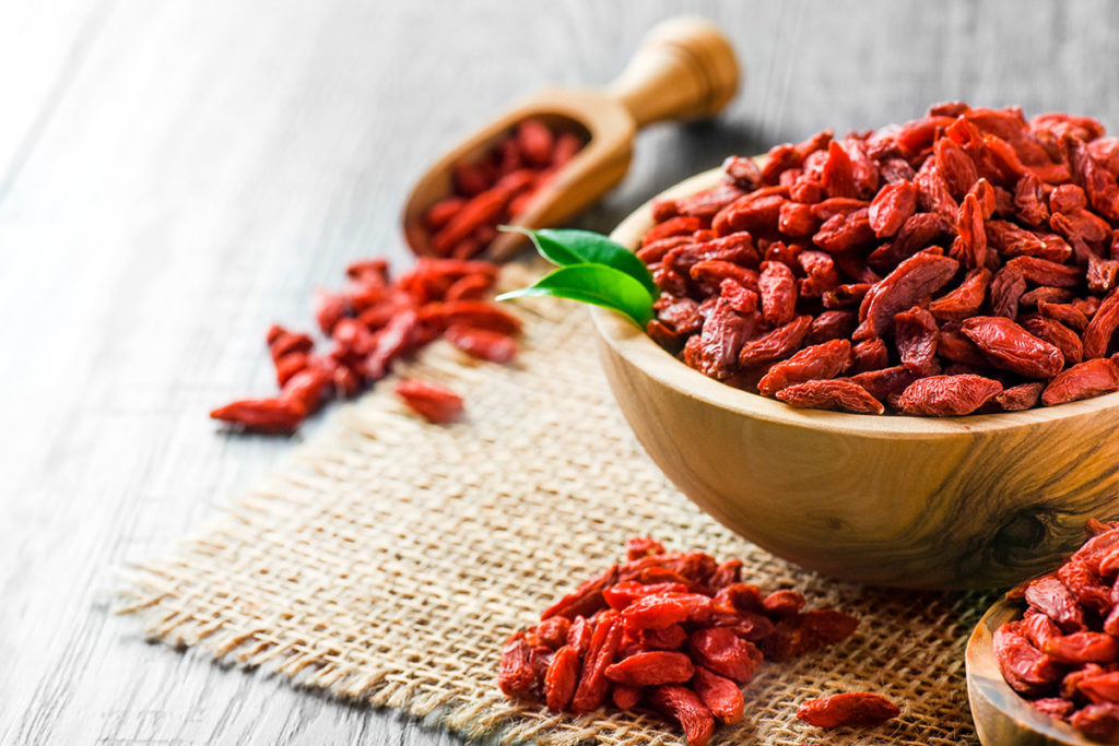 bacche di goji e salute degli occhi