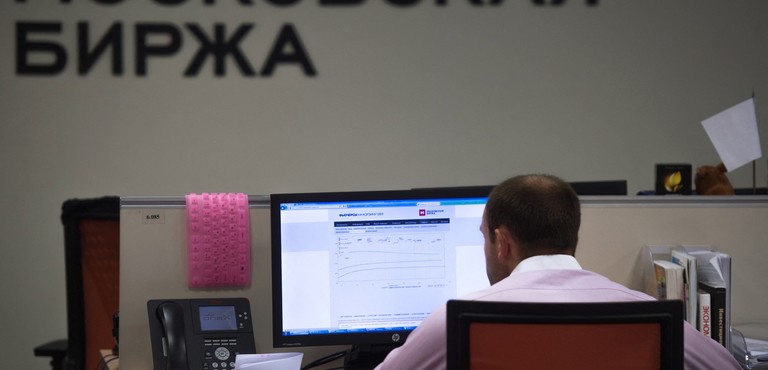 Mosca crolla in borsa durante la notte