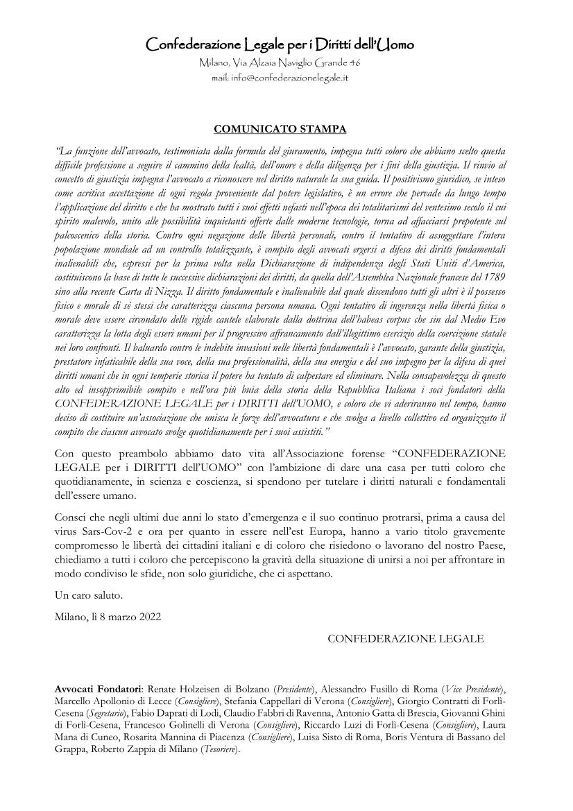 Confederazione Legale per i Diritti dell’Uomo