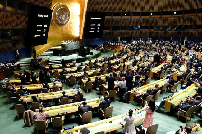 L'ONU chiede ufficialmente alla Russia di ritirare le truppe