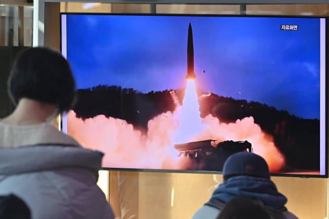 corea del nord missile balistico lancio