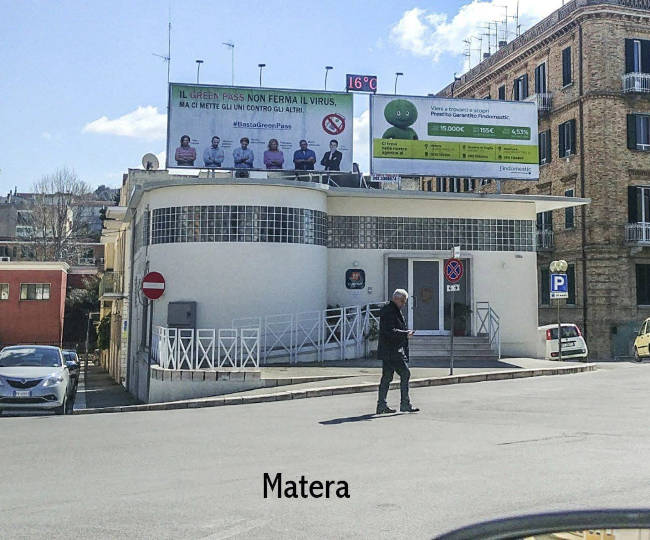 manifesti no green pass 