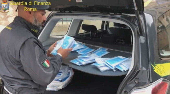 mascherine prive di certificazione inutilizzabili