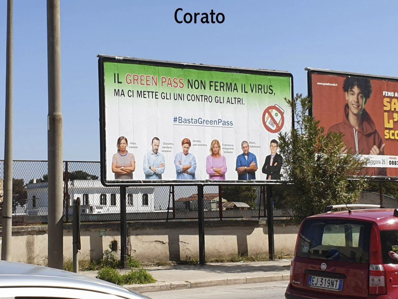 manifesti no green pass 