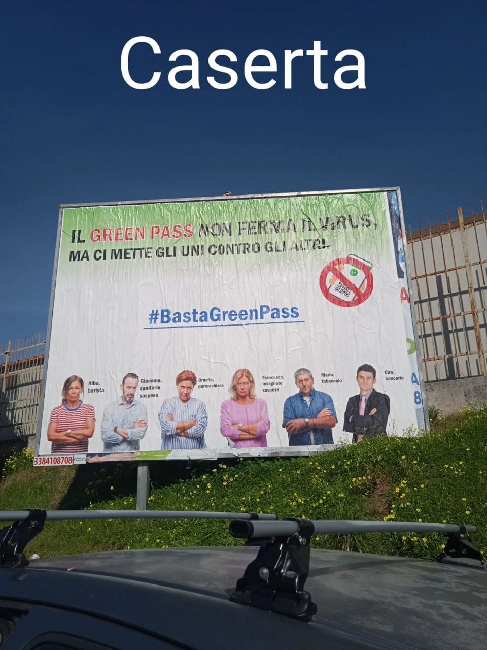 manifesti no green pass 