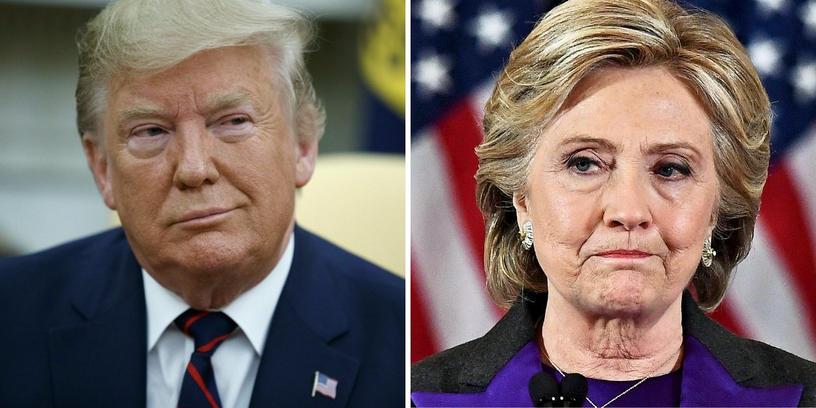 Donald Trump e Hillary Clinton