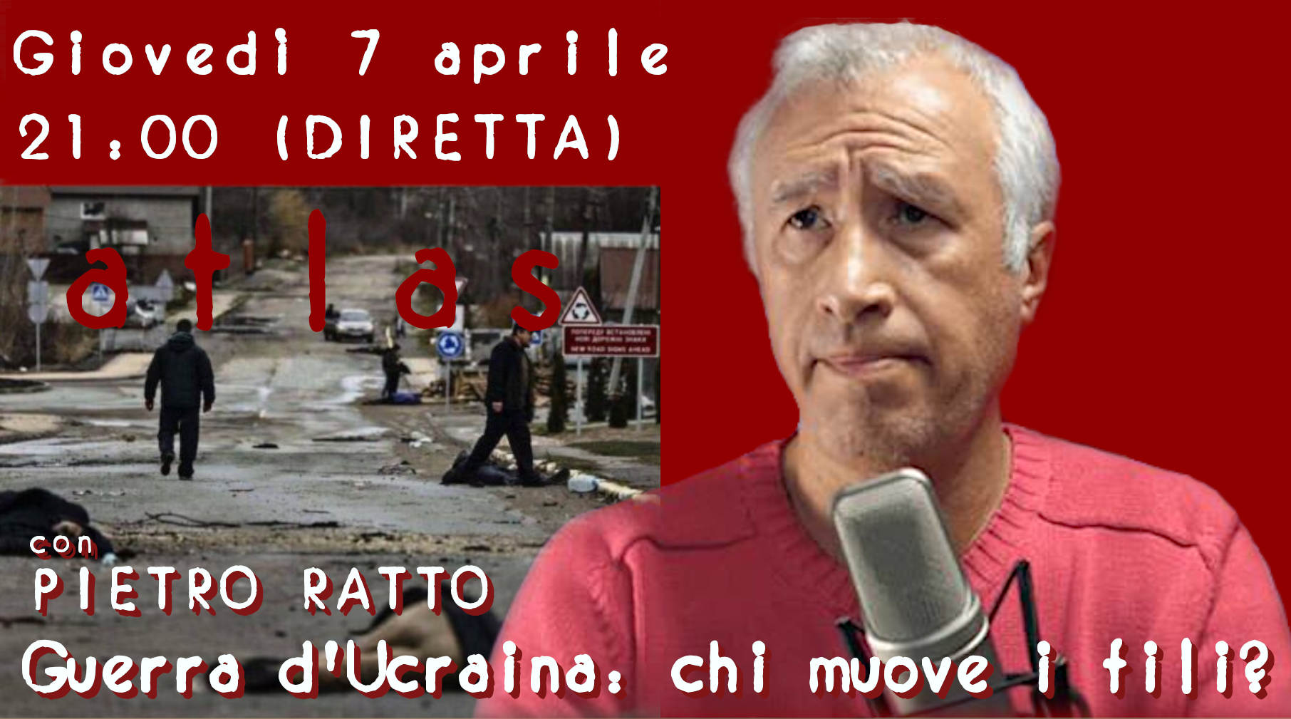 Atlas - IN DIRETTA con Pietro Ratto
