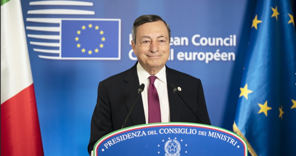 DRAGHI: "ESSENZIALE CHE PUTIN NON VINCA". ALLORA SIAMO IN GUERRA!