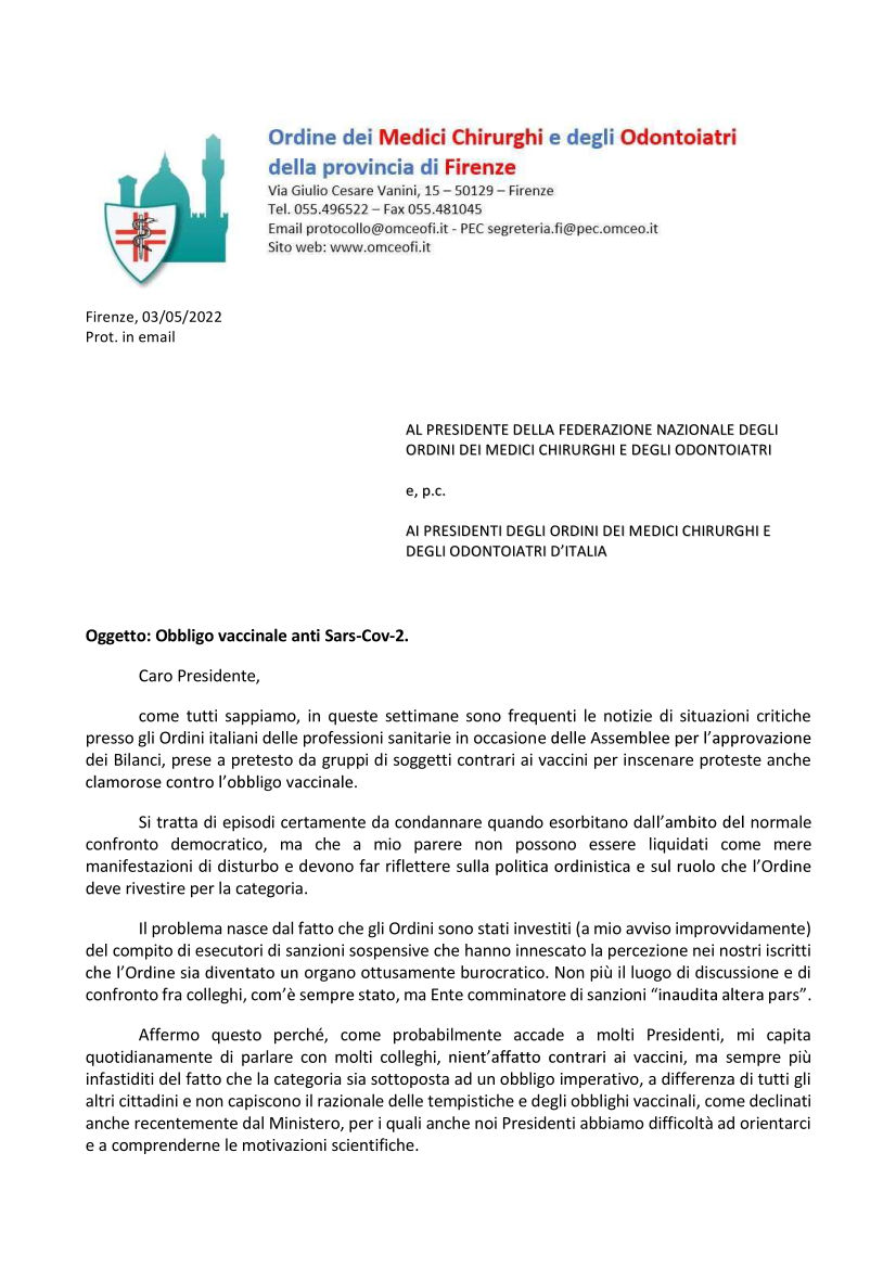 Ordine dei Medici Chirurghi e degli Odontoiatri