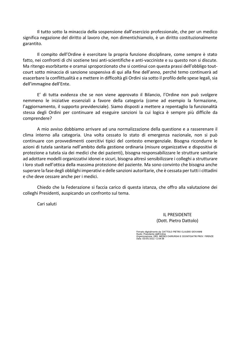 Ordine dei Medici Chirurghi e degli Odontoiatri