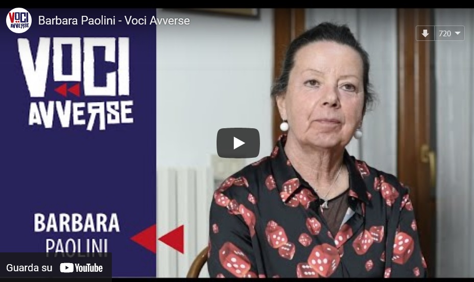 Voci avverse – Testimonianza di Barbara Paolini - Lucca Consapevole