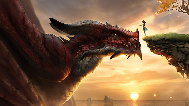 Andare dal drago e baciarlo