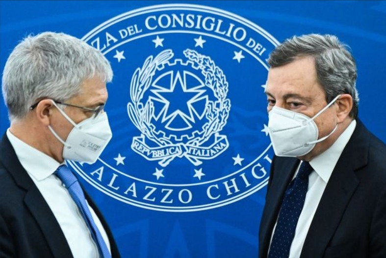 Il ministro Franco e Draghi campioni nel gioco delle tre carte
