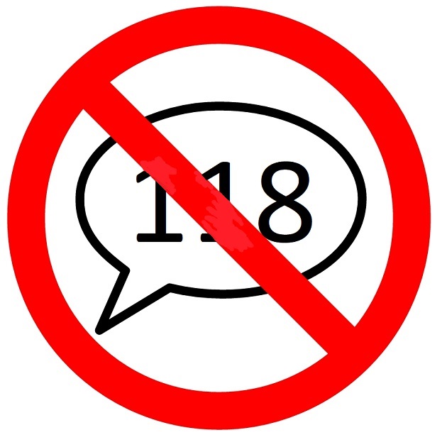 divieto 118