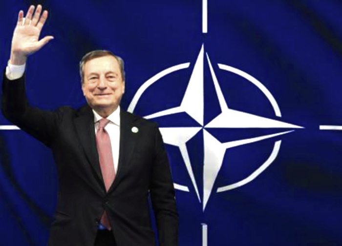 Draghi è al cospetto degli USA, non del popolo italiano