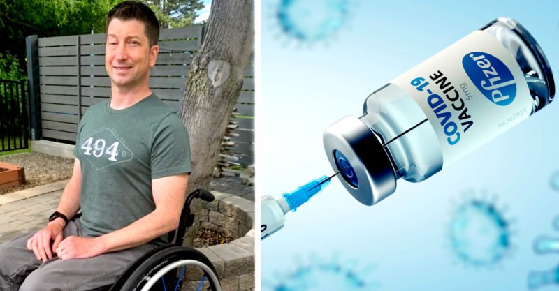 45-Year-Old Canadian Paralyzed After Pfizer vaccine