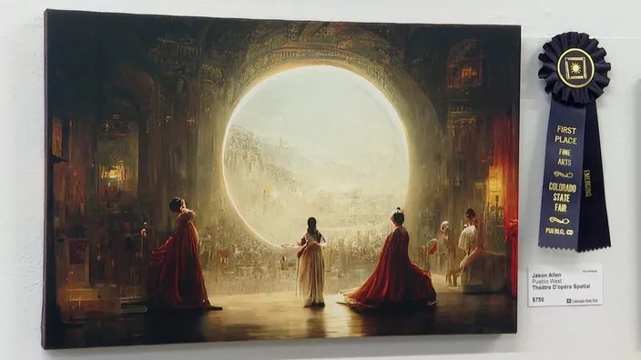 Usa,“Dipinto” creato da un’Intelligenza Artificiale vince primo premio a mostra d’arte - Prima Parte