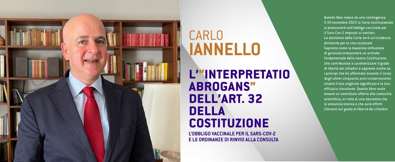 Carlo Iannello: Analisi su obbligo vaccinale e art. 32 della Costituzione