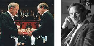 Kary Mullis mentre ritira il Nobel