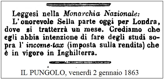 SELLA va a LONDRA