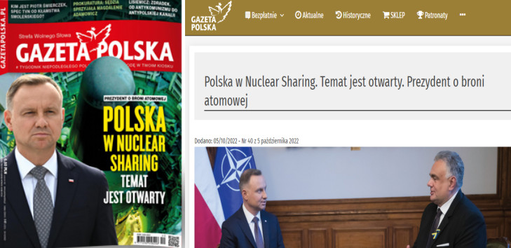 Con la minaccia di usare la bomba atomica contro il Cremlino la Polonia inasprisce la guerra in Europa