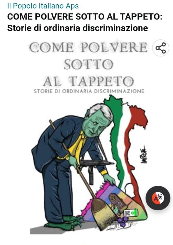A Roma "Come Polvere Sotto al Tappeto": serata evento col libro - testimonianza che racchiude le discriminazioni dell'epoca Covid