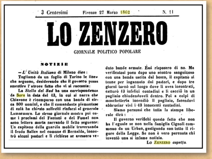 Macellai dei Risorgimento: Generale Enrico Cialdini