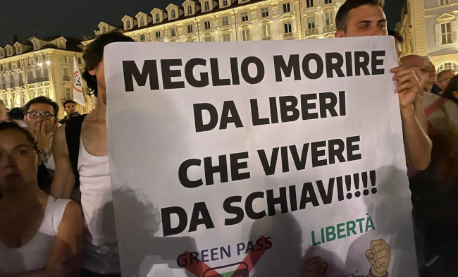oltre il no green pass