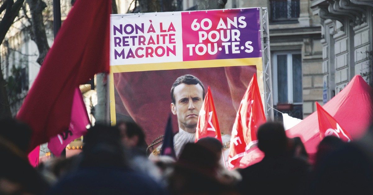 Francia in piazza qui si dorme