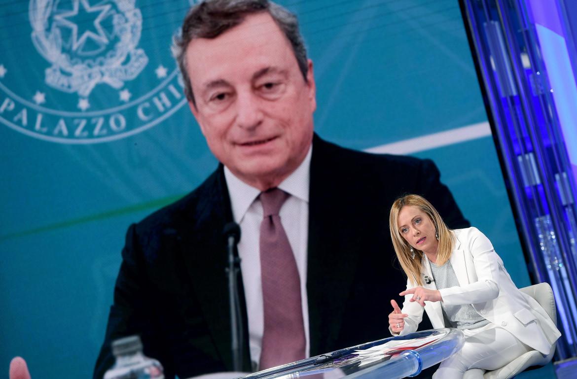 Meloni: i veri Draghi siamo noi