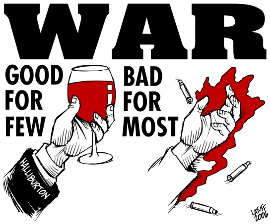 La guerra è imminente. Fate sentire la vostra voce. Ora!