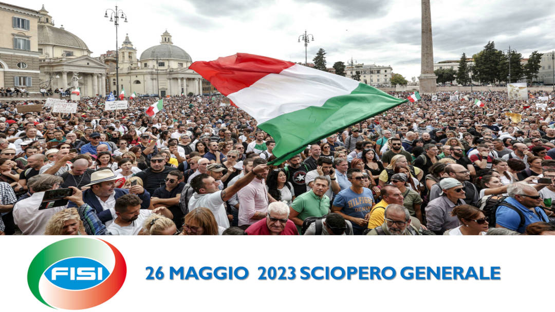 Sciopero Generale 26 maggio: Associazioni e movimenti scendono in piazza