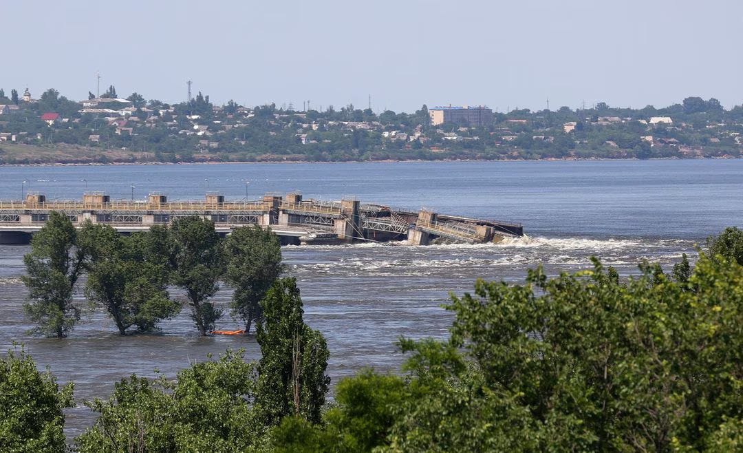 Guerra russo-ucraina: la diga!