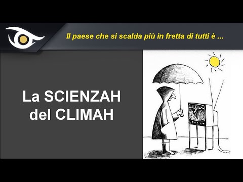 La scienzah del climah