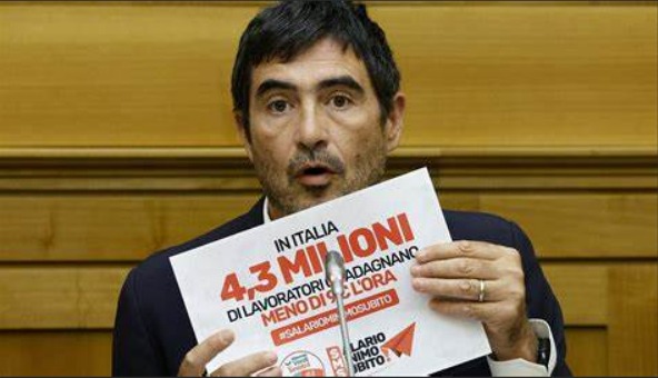 Governo ed opposizioni si "accapigliano" sul salario minimo: in nome del "dio" consenso!