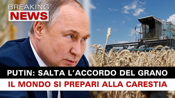 Ma quale carestia: Putin ed Erdogan verso un nuovo accordo sul grano