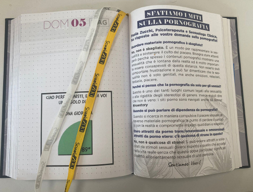 L’argomento “PORNO” nel diario scolastico scatena le polemiche
