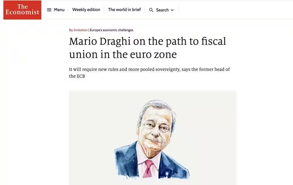 Draghi ci indica la direzione giusta. Quella opposta alla sua Draghi ci indica la direzione giusta. Quella opposta alla sua