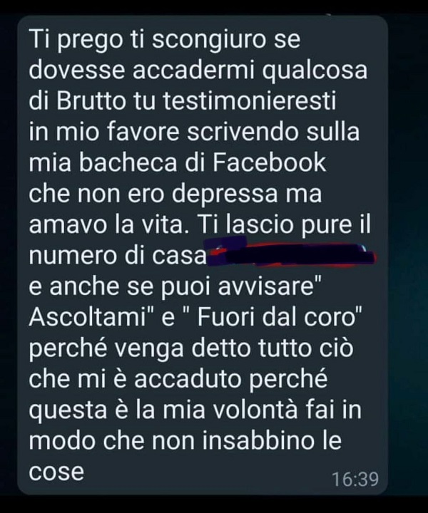 Francesca è morta: troppa sofferenza per i danni da vaccino anti-Covid