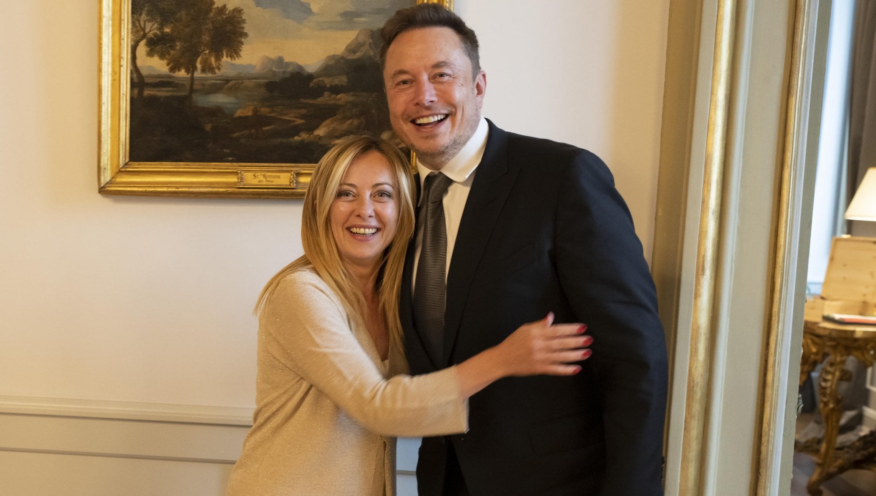 meloni elon musk