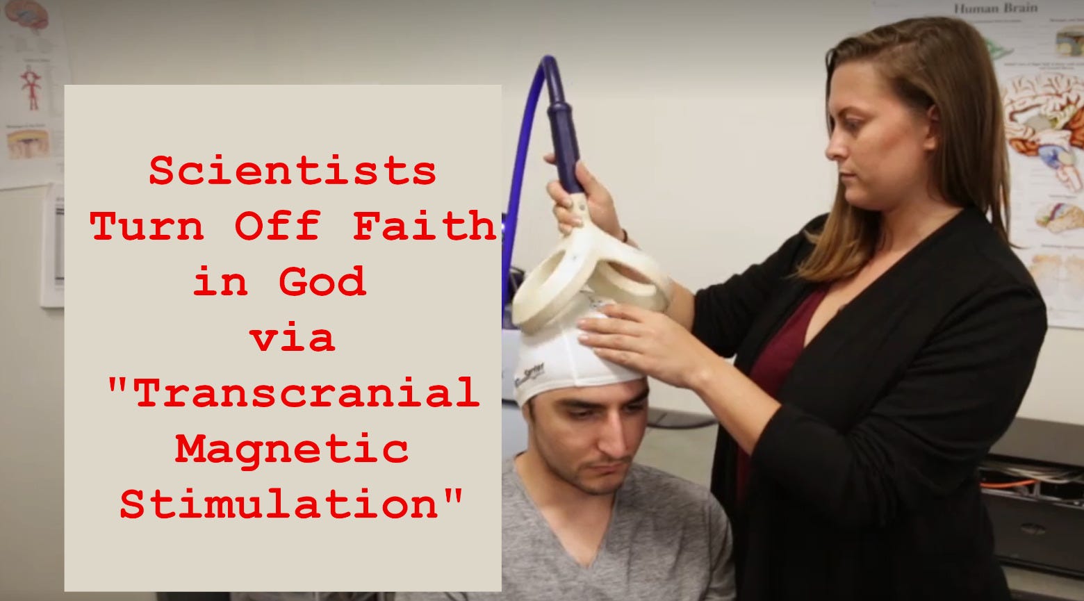La fede religiosa può essere "spenta" dalla stimolazione magnetica transcranica, secondo gli scienziati