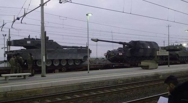 Guerra sempre più vicina. Firmato accordo fra Leonardo e Ferrovie Italiane per la mobilità militare