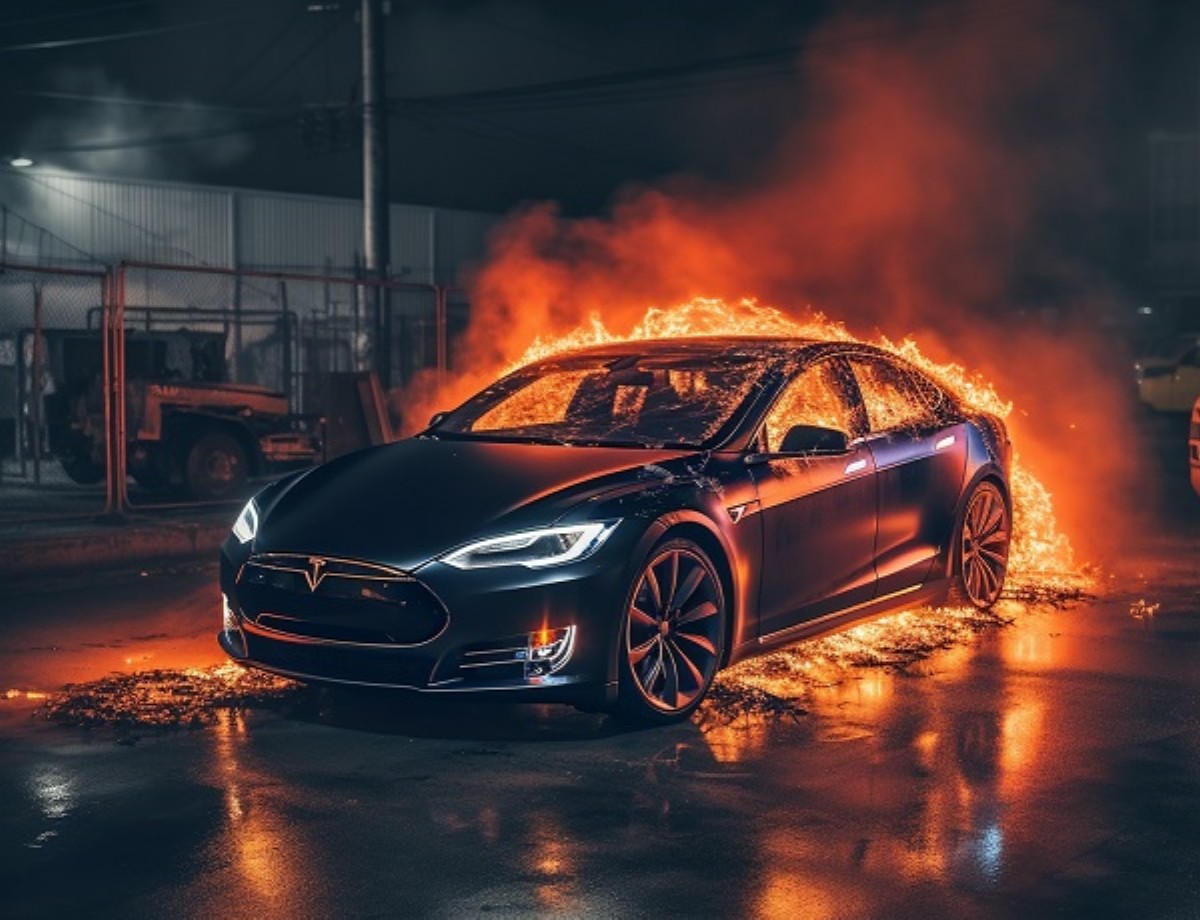 EVcar_burning