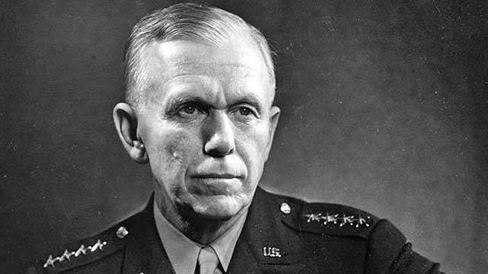 George Marshall si era opposto alla creazione di Israele, era stato Truman a cedere ai Sionisti $$$
