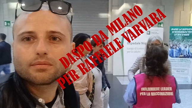 DASPO all'infermiere Varvara, via per un anno da Milano: "Allontanato dall'ospedale Niguarda per aver protestato contro chi propaganda il vaccino in corsia"