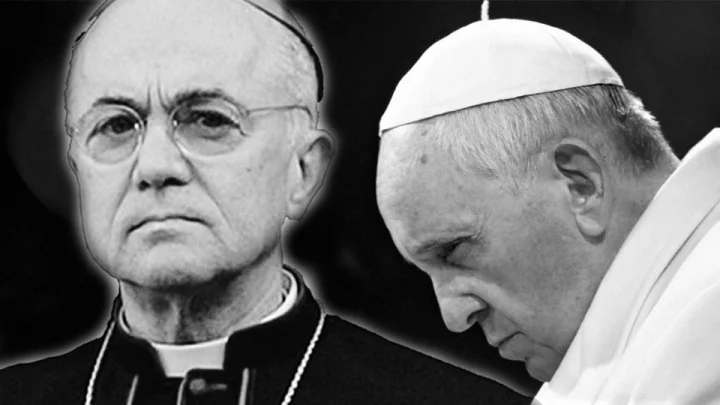 L'arcivescovo Carlo Maria Viganò: "L'Anti-Papa non puo' piu' nuocere, ma rimangono a Conclave gli eversori che Bergoglio ha invalidamente creato cardinali"