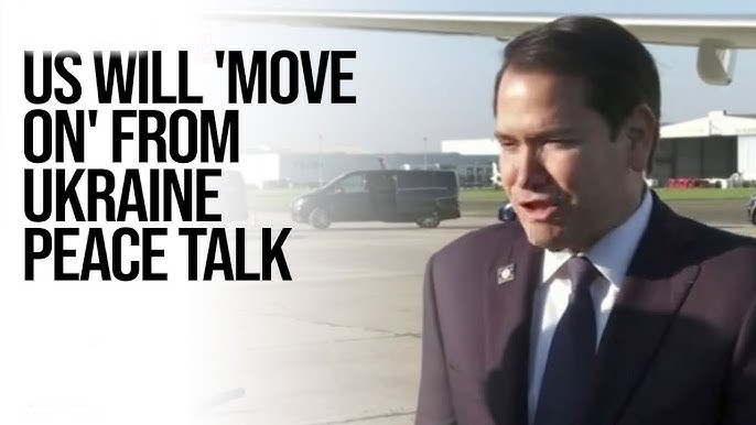 Rubio avverte che gli Stati Uniti sono pronti ad "abbandonare" gli sforzi di pace in Ucraina