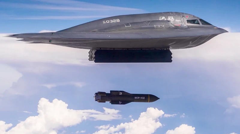 Israele vs Iran: GBU-57A/B MOP, Spacca-Bunker o Bunker Intatto?