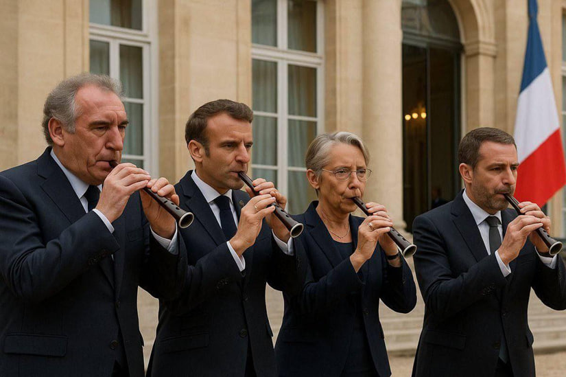 Il circo Macron continua... a spese dei francesi! Agiamo, prima che ci seppellisca!